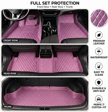 Elvie Heavy Duty Universal Fit Car Mats, SUVs, and Trucks